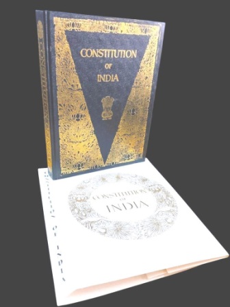 Calligraphic Constitution of India Replica of Original Handwritten 1949-1950